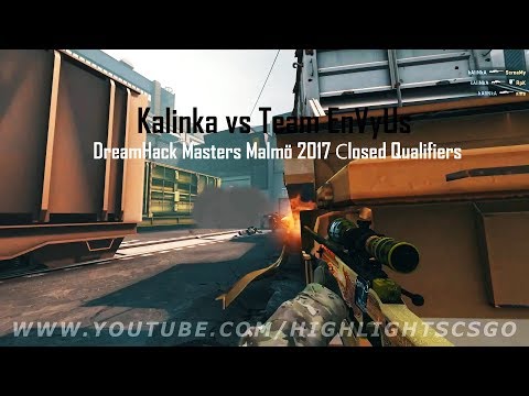 ЭЙС с АВП от Калинки 💀 AWP ACE Kalinka vs Team EnVyUs DreamHack Masters Malmö 2017 Сlosed Qualifiers