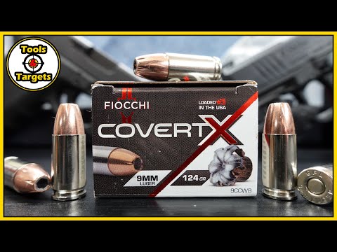 X Marks the Spot!...NEW Fiocchi Covert X 9MM Self-Defense AMMO Ballistic Gel Test \u0026 Review!