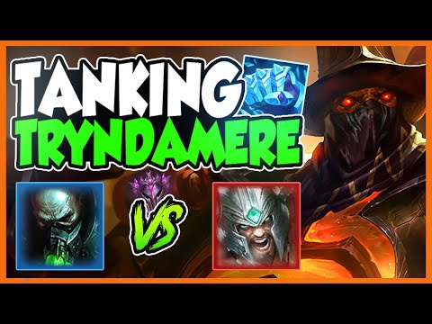 I made Tryndamere do NO DAMAGE with TANK URGOT build! [High Elo] - League of Legends