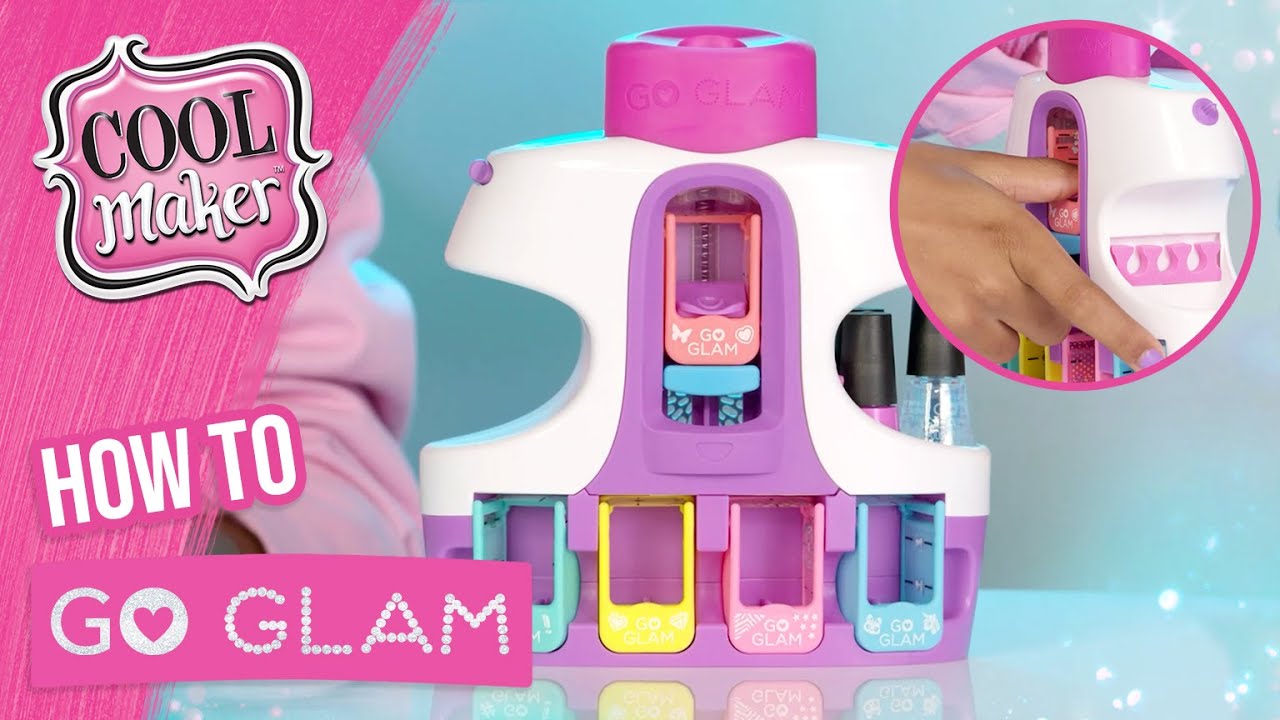 GO GLAM U-nique Sleepover Mani-Pedis 💅🏽 🧜🏼‍♀️ Cool Maker Hangout