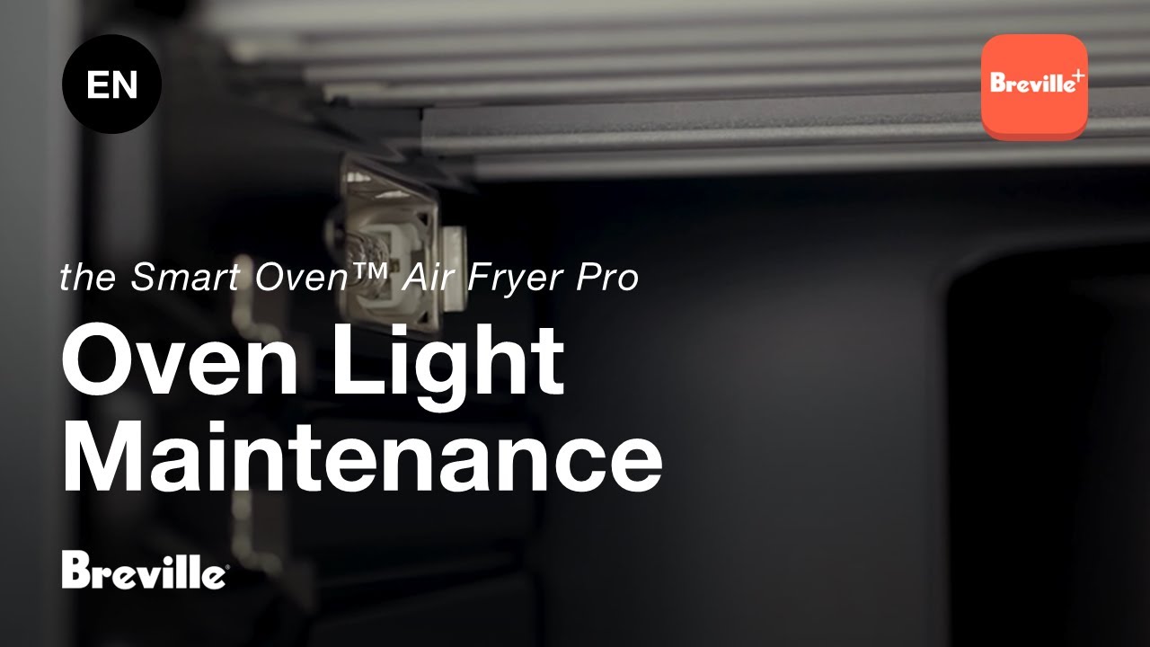 Breville coffee guide tutorial - How to replace the oven light