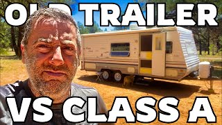 Travel Trailer or Class A Motorhome? What I Learned the Hard Way (Thanks to Rodents & My Dog)