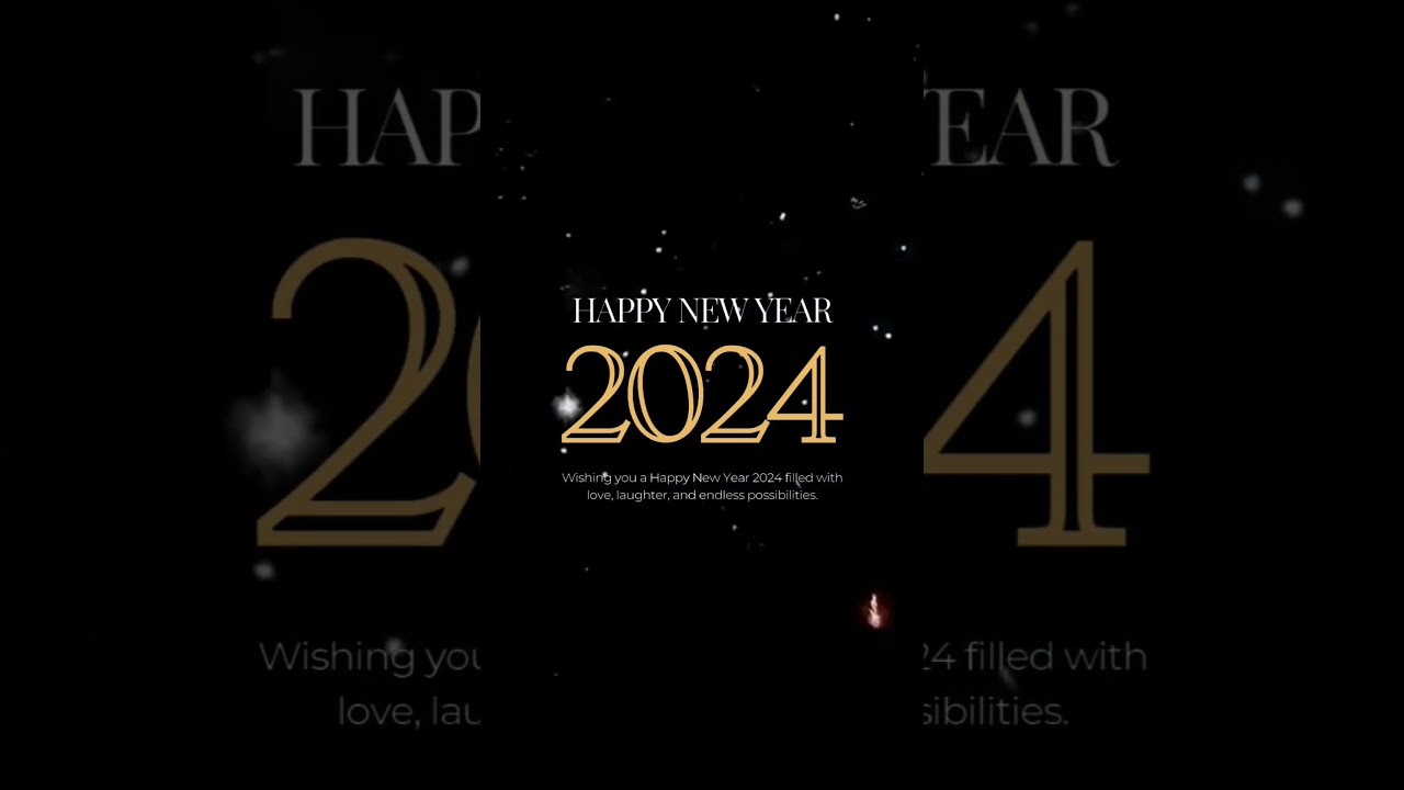 Happy New Year 2024 Everyone