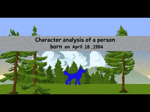 Personality analysis born 18 April, 1994 #Personality