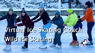 Wild Ice Skating in Detroit 2025