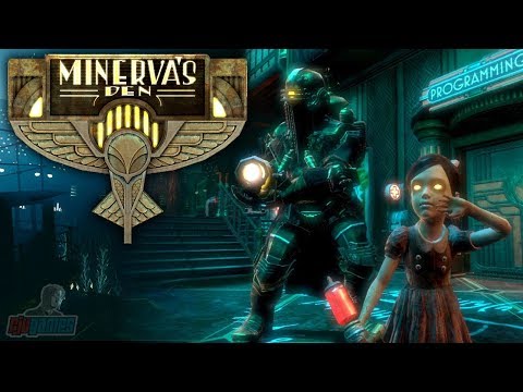 Bioshock 2 Minervas Den Part 1 | Remastered DLC | PC Gameplay Walkthrough | Game Let's Play