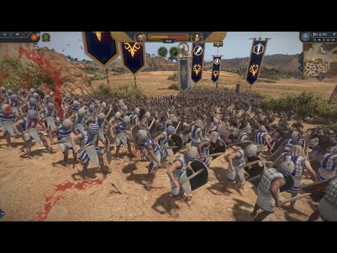 "Total War Pharaoh Dynasties MAXED OUT GAMEPLAY: Ramesses Vs Hittites Siege Battle!"
