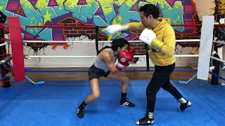 Boxing DEFENSE & COUNTER against the RIGHT CROSS
