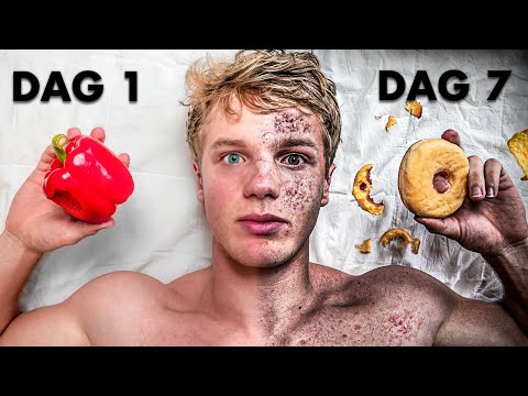 7 Dagen Lang Het Slechtste Dieet Eten Ter Wereld!