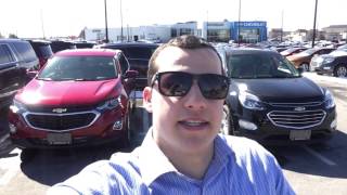 Changes made from the 2017 Chevrolet Equinox to the 2018 Equinox