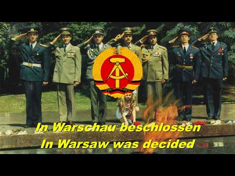 In Warschau beschlossen - In Warsaw was decided ( East German military song)
