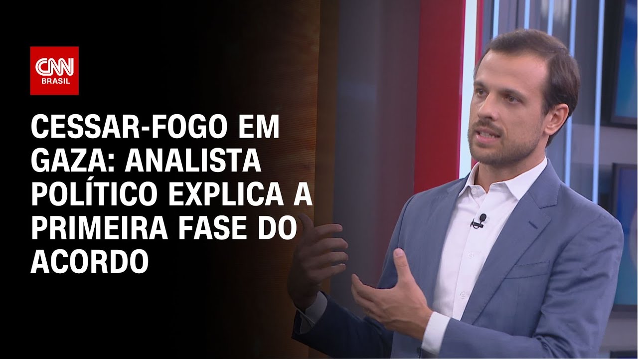 Cessar-fogo em Gaza: Analista político explica a primeira fase do acordo | CNN PRIME TIME