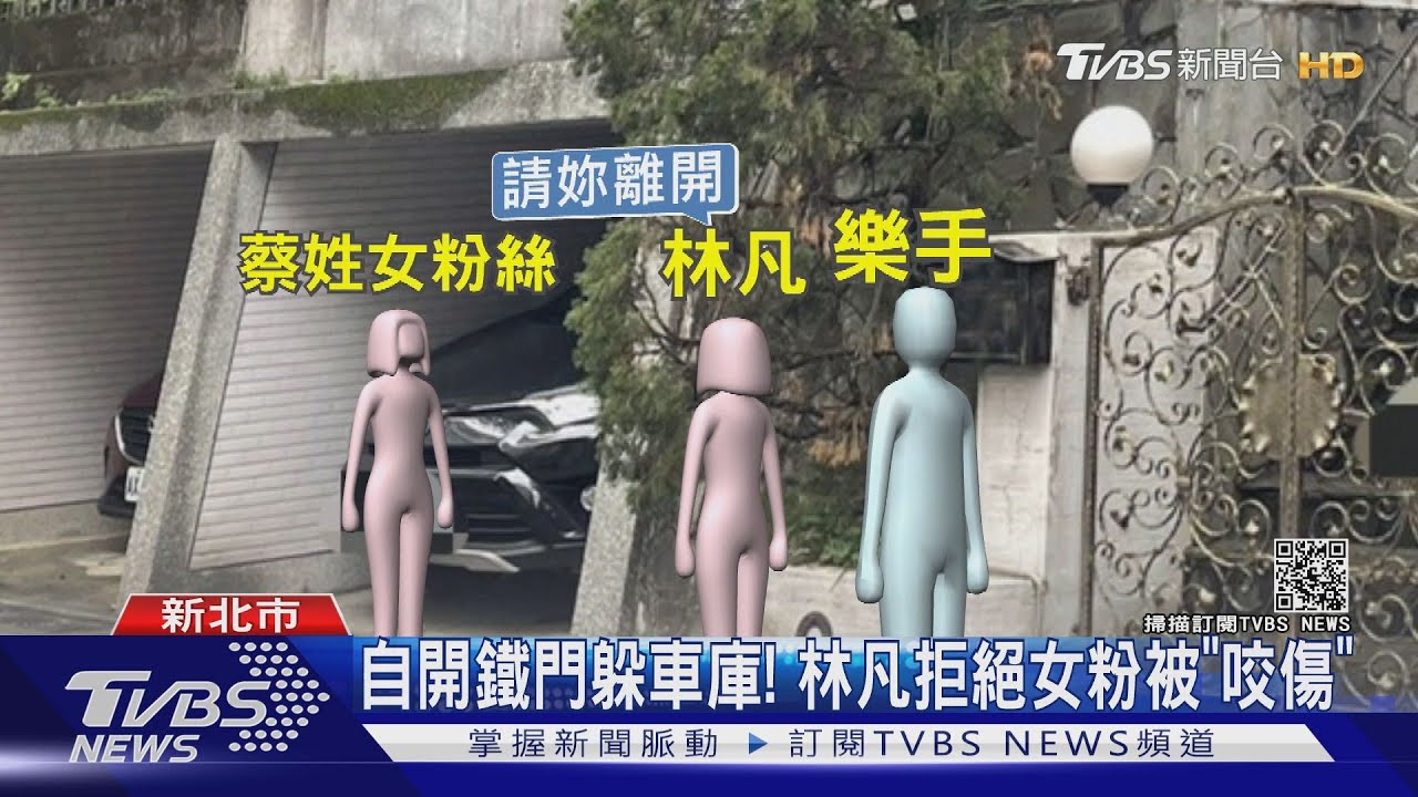女粉絲扮聖誕老人!闖林凡住家送禮物 不滿遭拒「動口咬」