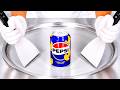 ASMR Pepsi Lemon Twist Ice Cream Rolls