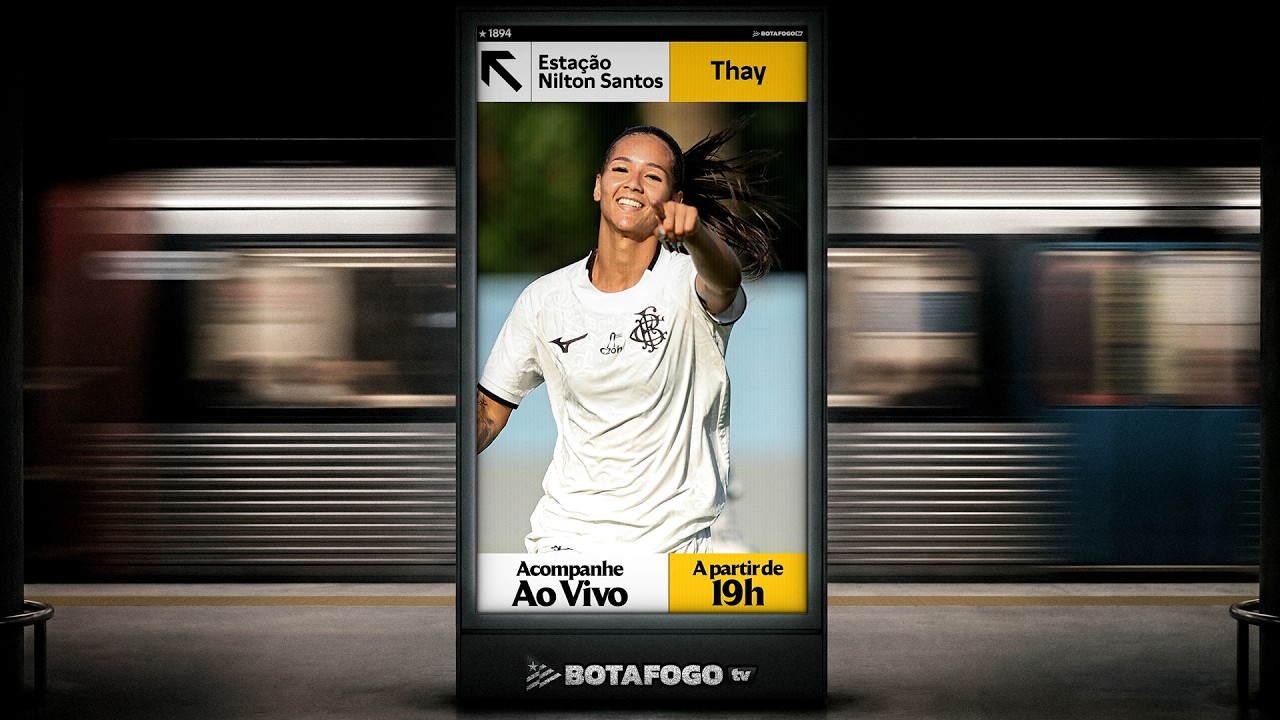 AO VIVO | Estação Nilton Santos com Thay, zagueira do Botafogo e da Seleção Brasileira