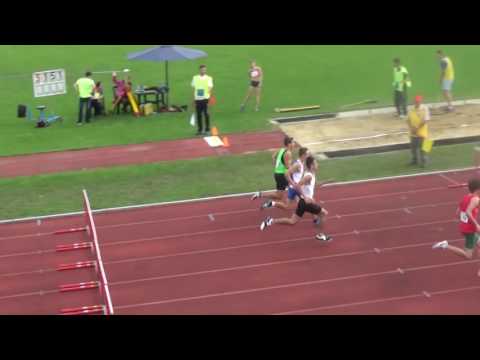 100m prepone [M], grupa A i B, Antonio Frančić - Susret kadetskih reprezentacija 2016