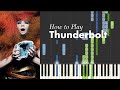 How To Play Thunderbolt By Björk