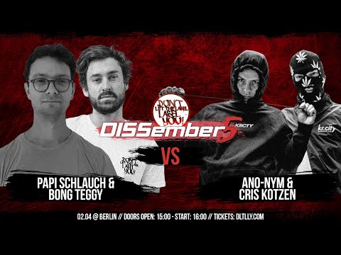 Bong Teggy & Papi Sclauch vs Cris Kotzen & Ano-Nym