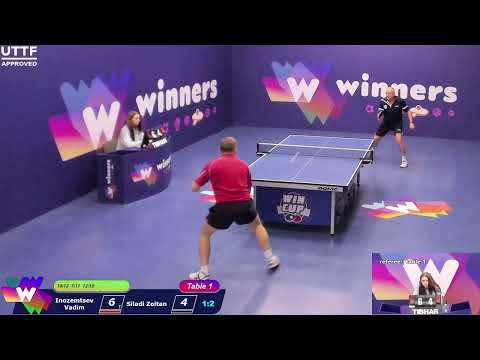 WINners CUP table 1 10.01 Inozemtsev Vadim - Siladi Zoltan 10:00