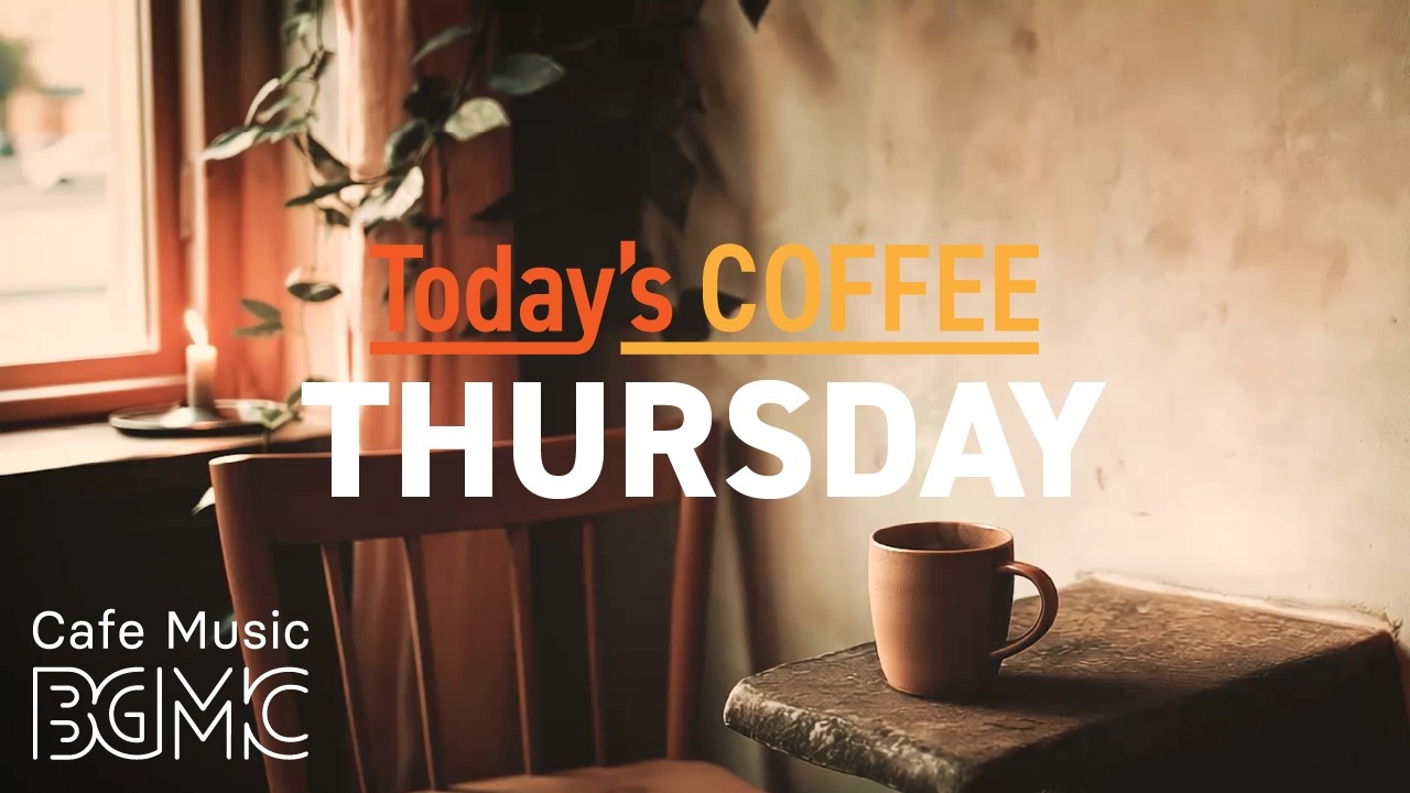 Slow Summer Cafe Jazz - Green Window Cafe Music with Calm Piano & Bossa Nova for Thursday Work