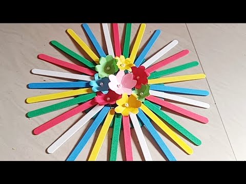 How to make Ice Cream stick craft