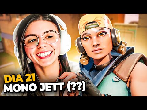 30 DIAS MONO JETT! dia 21: ROUBARAM minha Jett e eu fiz isso de Raze