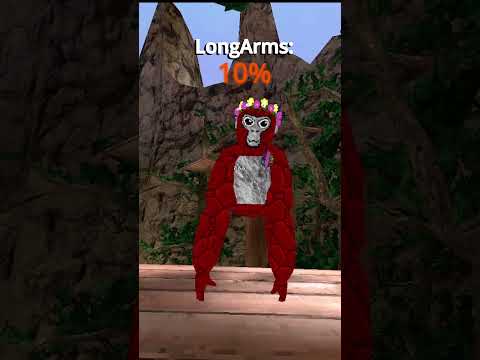 How Much Long Arms do you Need to Escape Gorilla Tag? #gorillatag
