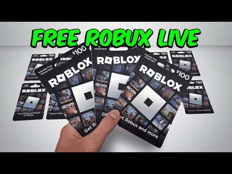 🔴 FREE 10,000,000 ROBUX GIVEAWAY LIVE! (Roblox)