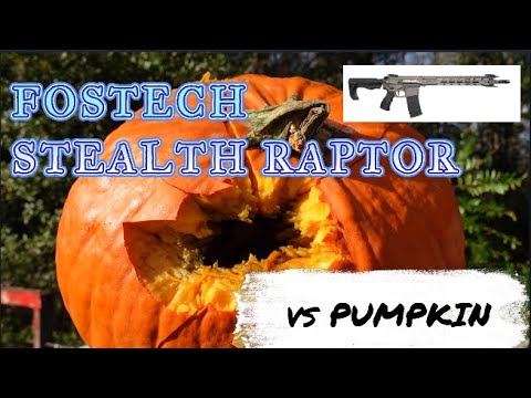 Fostech Stealth Raptor vs Pumpkin