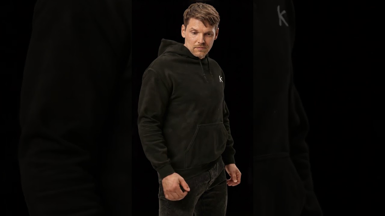 AnderK Velocity Hoodie — Black