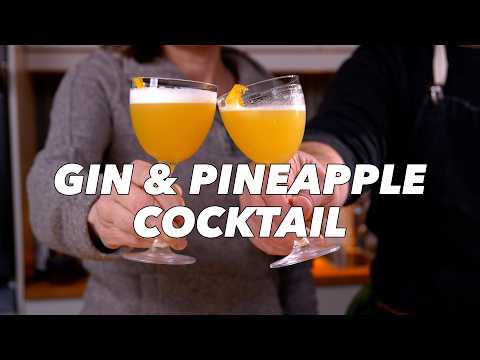 Charles Coburn Cocktail - Gin & Pineapple - Cocktails After Dark