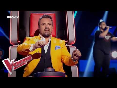 Daniel Tudor - The Real Slim Shady | Blind Auditions | The Voice of Romania 2019