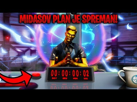 MIDASOV PLAN DA UNISTI FORTNITE MAPU JE SPREMAN!