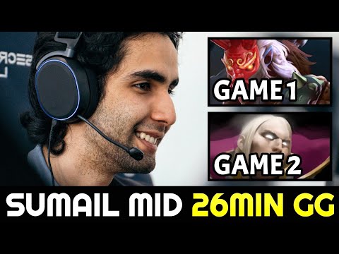 SUMAIL MID Grimstroke & Invoker — 26min GG Easy MMR