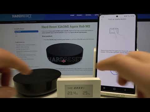 How to add XIAOMI Aqara Air Quality TVOC Monitor to Aqara Smart Home System - Xiaomi Aqara Hub Pair