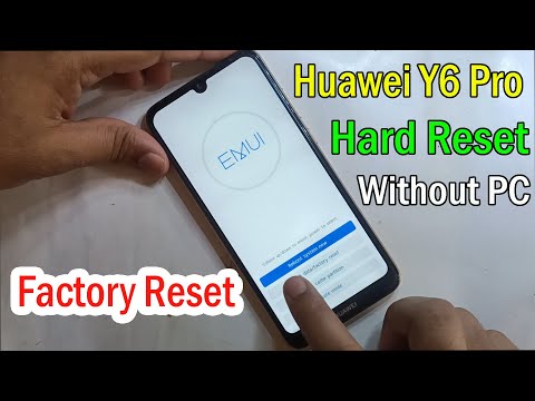 Huawei Y6 Pro 2019  Hard Reset Pattren Unlock || Huawei Y6 Pro  (MRD-LX 2) Factory Reset 2021