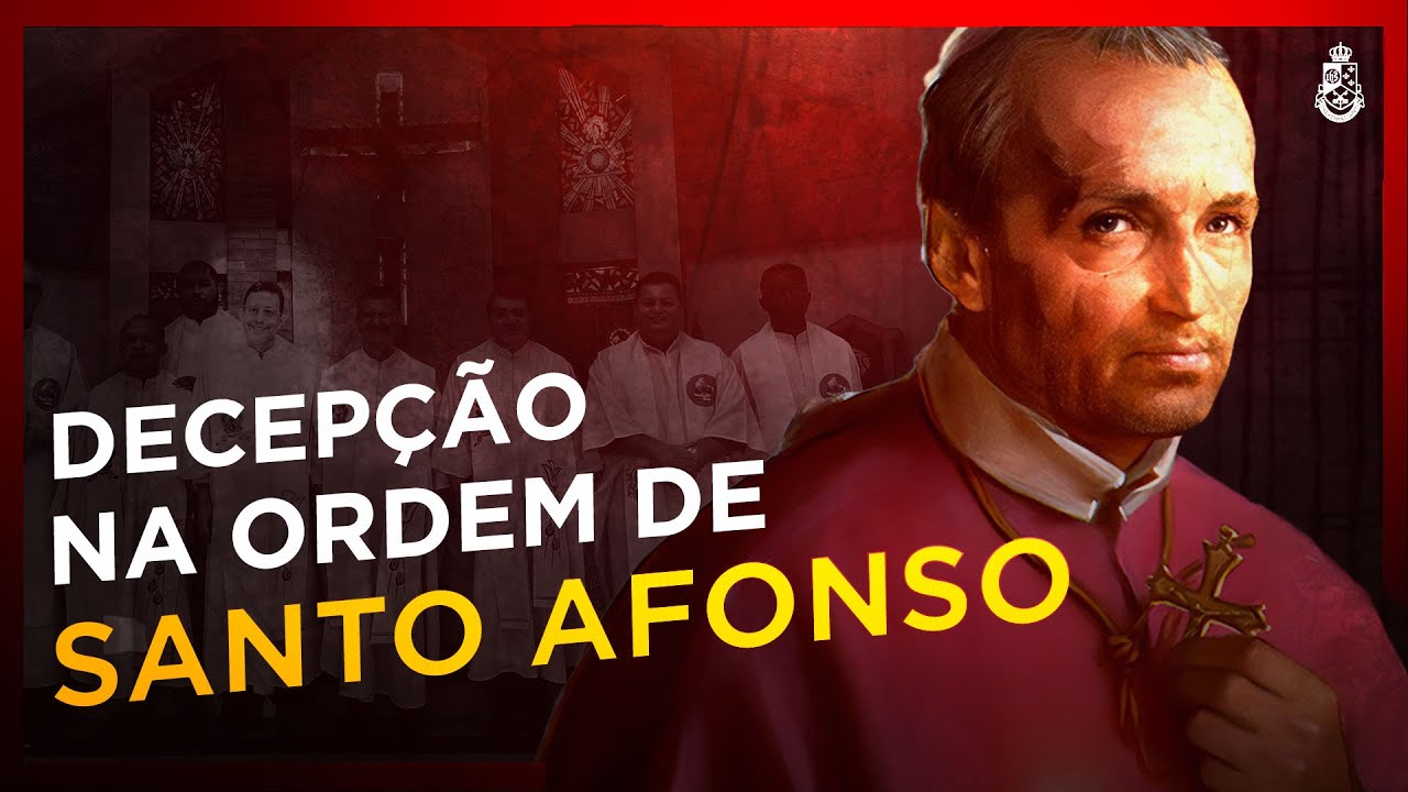 Provincial troca Santo Afonso por homem condenado pela Igreja!