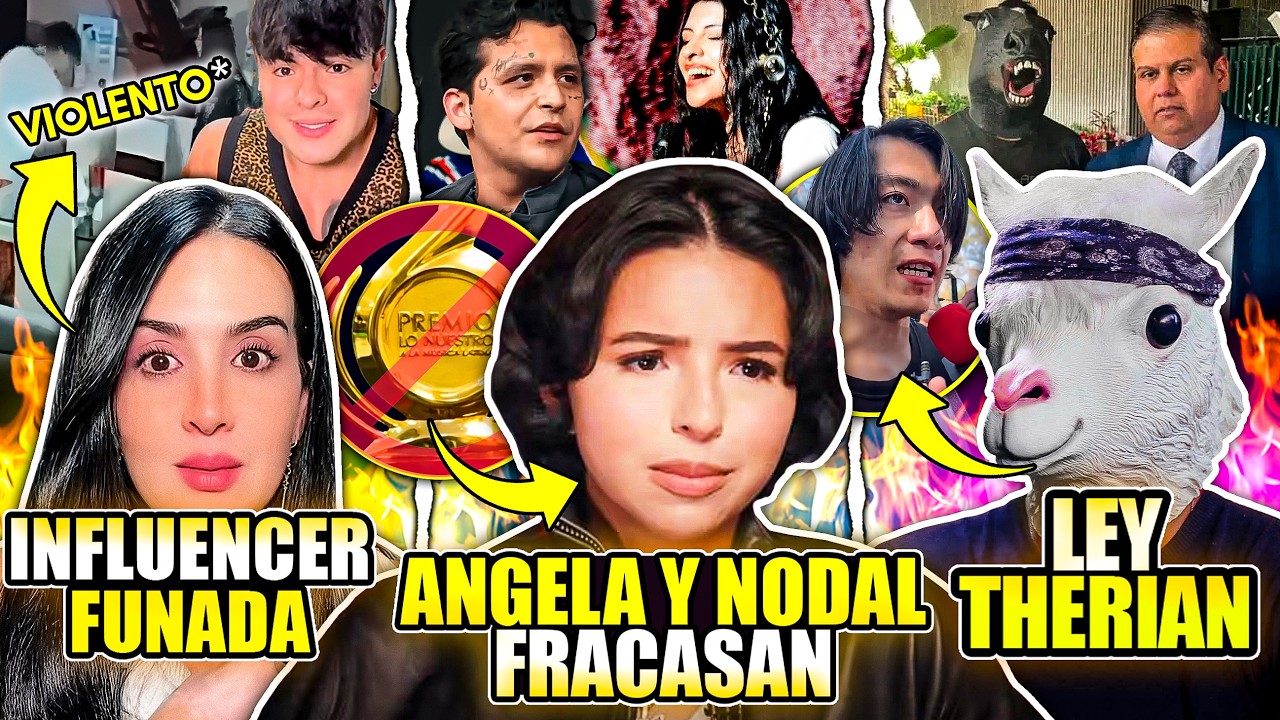 INFLUENCER FUNADA por VIDEO RELIGIOSO! ANGELA y NODAL FRACASAN! Proponen LEY THERIAN! ERIC DANE!