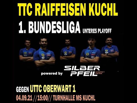 1. Bundesliga / unteres Playoff: TTC Kuchl 1 vs. UTTC Oberwart 1