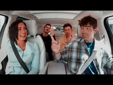 Demi Lovato and the Jonas Brothers Reunited Carpool