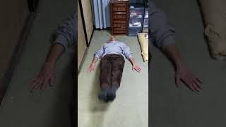 ⑤下腹部腹筋運動30回
