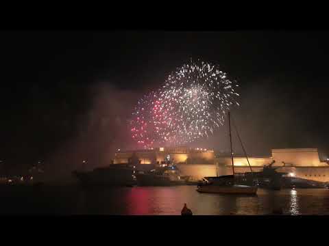 Malta International Fireworks Festival 2018 Grand Finale Show - 1080p 2/2