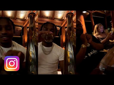 Lil Tjay Instagram LIVE - May 16, 2021