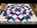DONNA'S EASY CARPENTERS WHEEL QUILT! *************FREE PATTERN*************