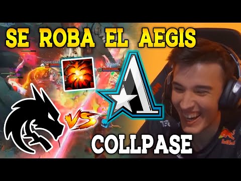 😱COLLASPSE STEALS THE IMMORTAL AEGIS - TEAM SPIRIT vs ASTER "SEMIFINAL" PGL ARLINGTON MAJOR