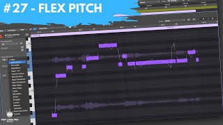 Video thumbnail for #27 - Flex Pitch For Pitch Correcting Your Recorded Audio (Newbie to Ninja - A Beginner's Guide) by Why Logic Pro Rules