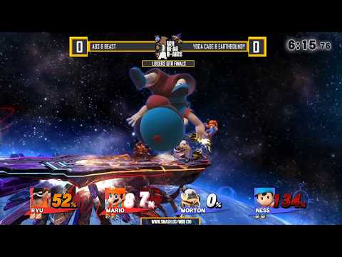 WBB 136 | Abs & Beast vs Yoda Cage & Earthboundy - Losers Qtr Finals - Smash 4