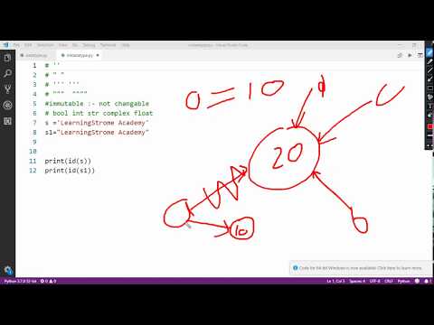 Lecture 9 Strings In Python Why Immutable Not Only Strings Also Intbool Complex In Python