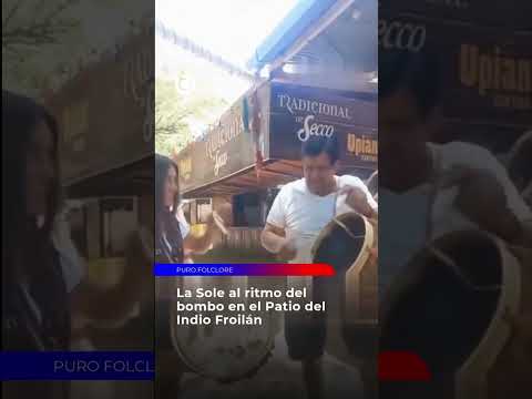 🎤 SOLEDAD PASTORUTTI DISFRUTA DE SANTIAGO DEL ESTERO Y VISITÓ EL PATIO DEL INDIO FROILÁN