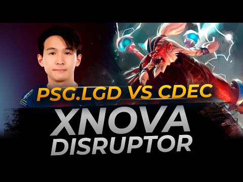 PSG.LGD.xNova Disruptor Pos 5 | Full Gameplay Dota 2 Replay